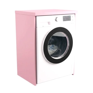 Szafka łazienkowa nad pralkę stojąca Różowa Lucy 01