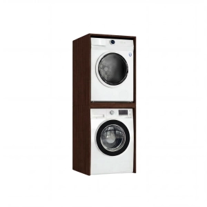 Szafka łazienkowa stojąca na pralkę i suszarkę Wenge Luza 01