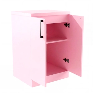 Szafka łazienkowa stojąca komoda Różowa Aria 02