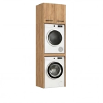 Szafka Łazienkowa Stojąca Na Pralkę Suszarkę Złoty Craft Luza Nadstawka