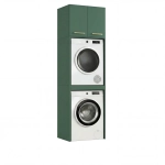 Szafka Łazienkowa Stojąca Na Pralkę Suszarkę Zielona Luza Nadstawka