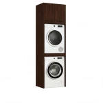 Szafka Łazienkowa Stojąca Na Pralkę Suszarkę Wenge Luza Nadstawka