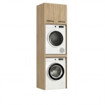 Szafka Łazienkowa Stojąca Na Pralkę Suszarkę Sonoma Luza Nadstawka