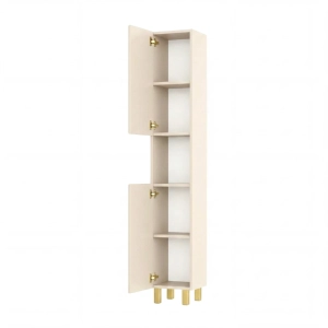 Szafka Łazienkowa Słupek Stojąca Półki Kaszmir Terra 02