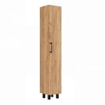 Szafka Łazienkowa Stojąca Słupek Złoty Craft Valia